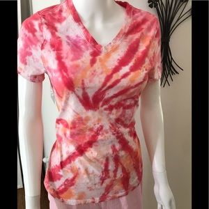 Tie dye tee shirt